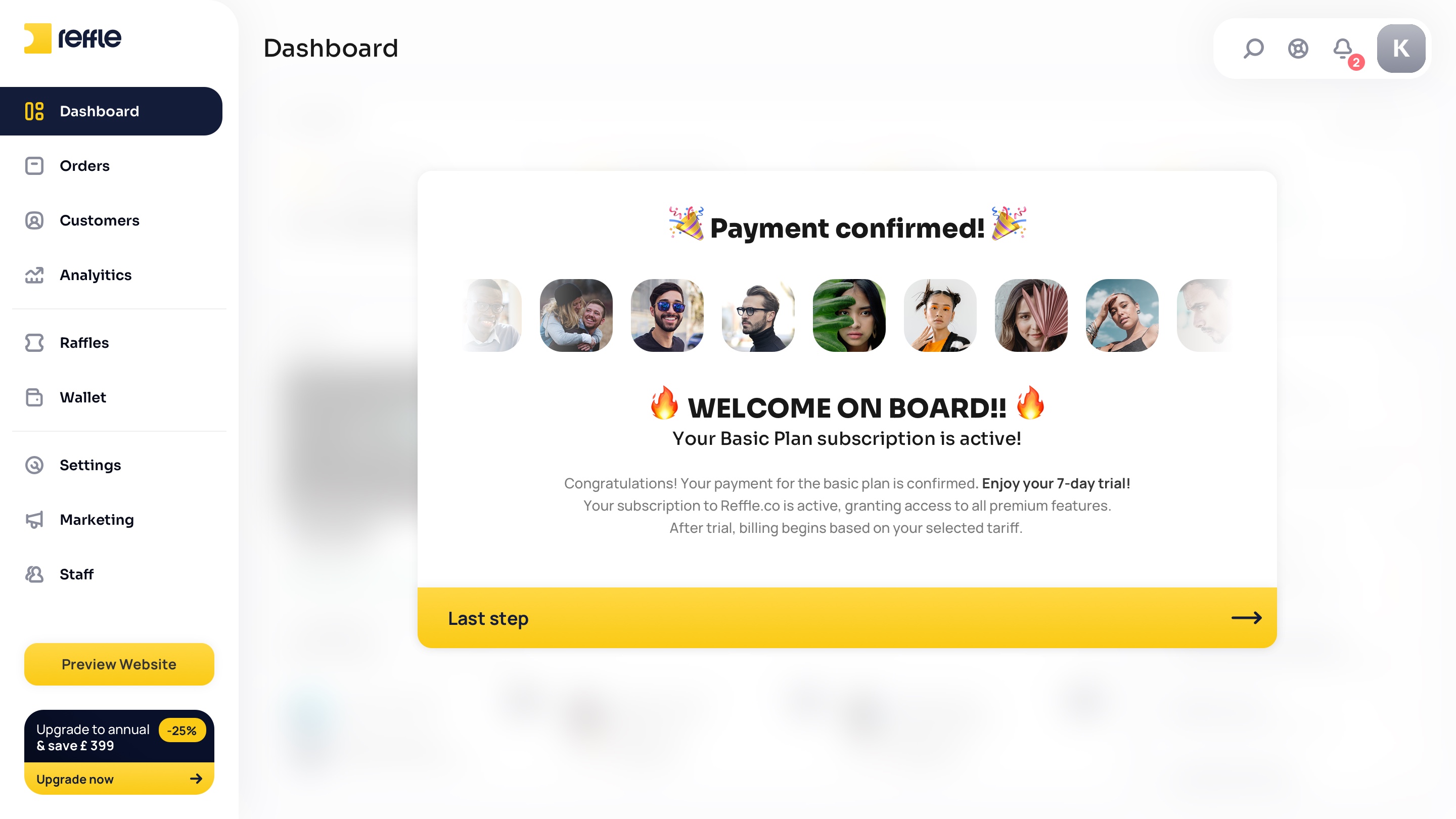 Authentication & Onboarding screen 4