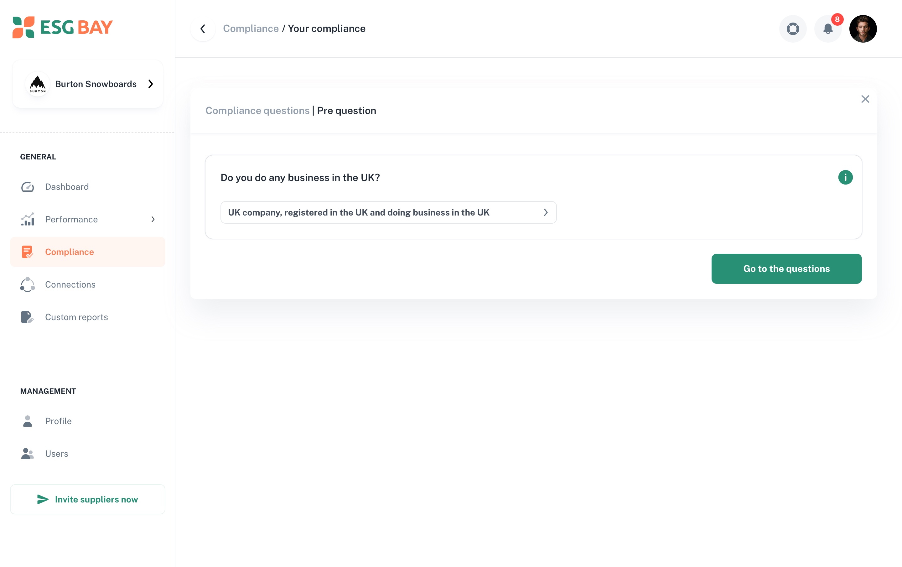 Compliance screen 7